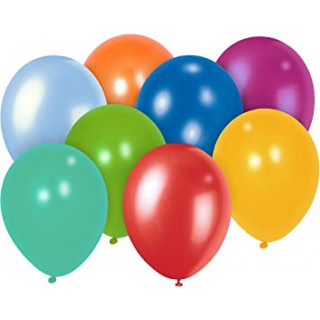 Ballons de baudruche Multicolore x100