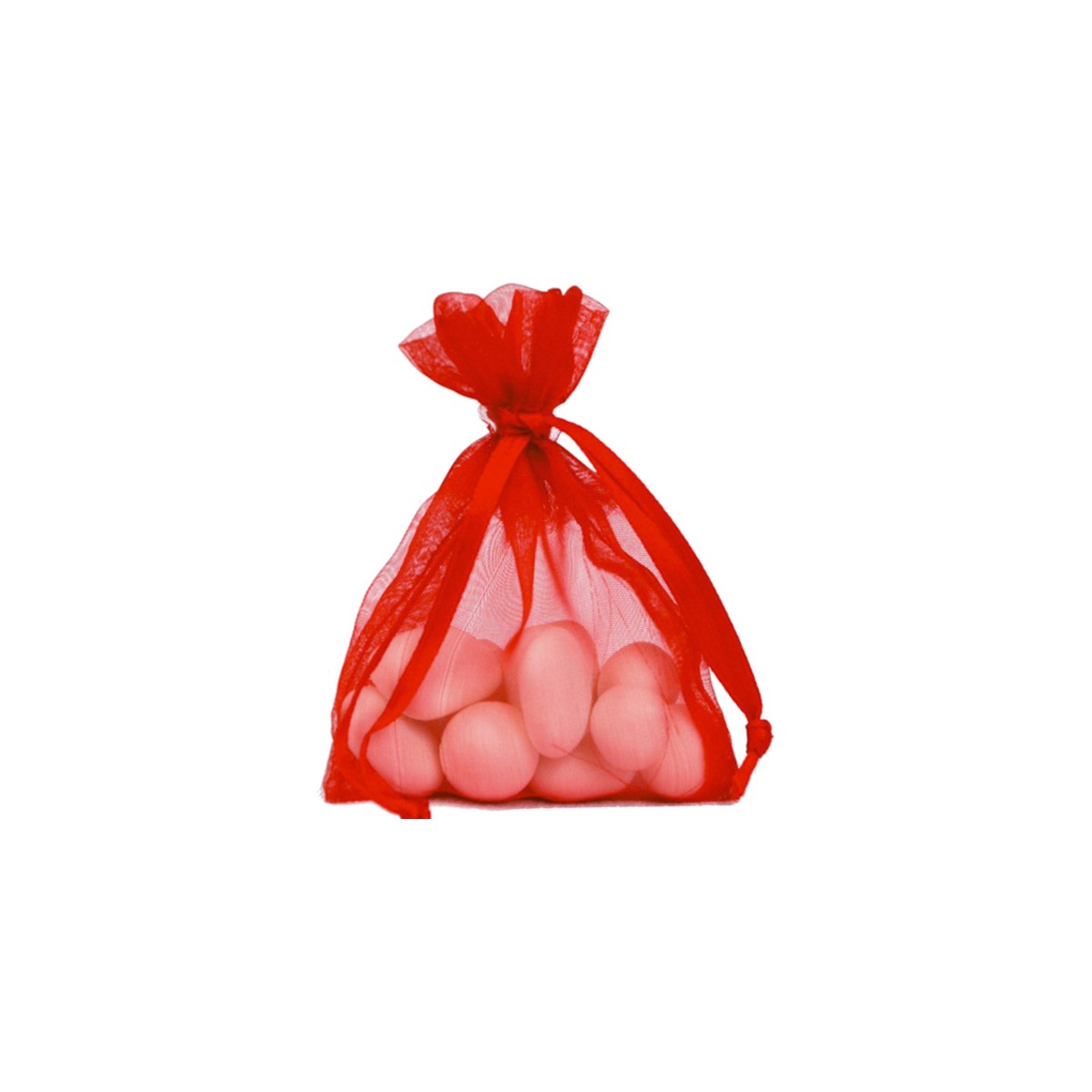 Sachet Dragées Rouge x 10