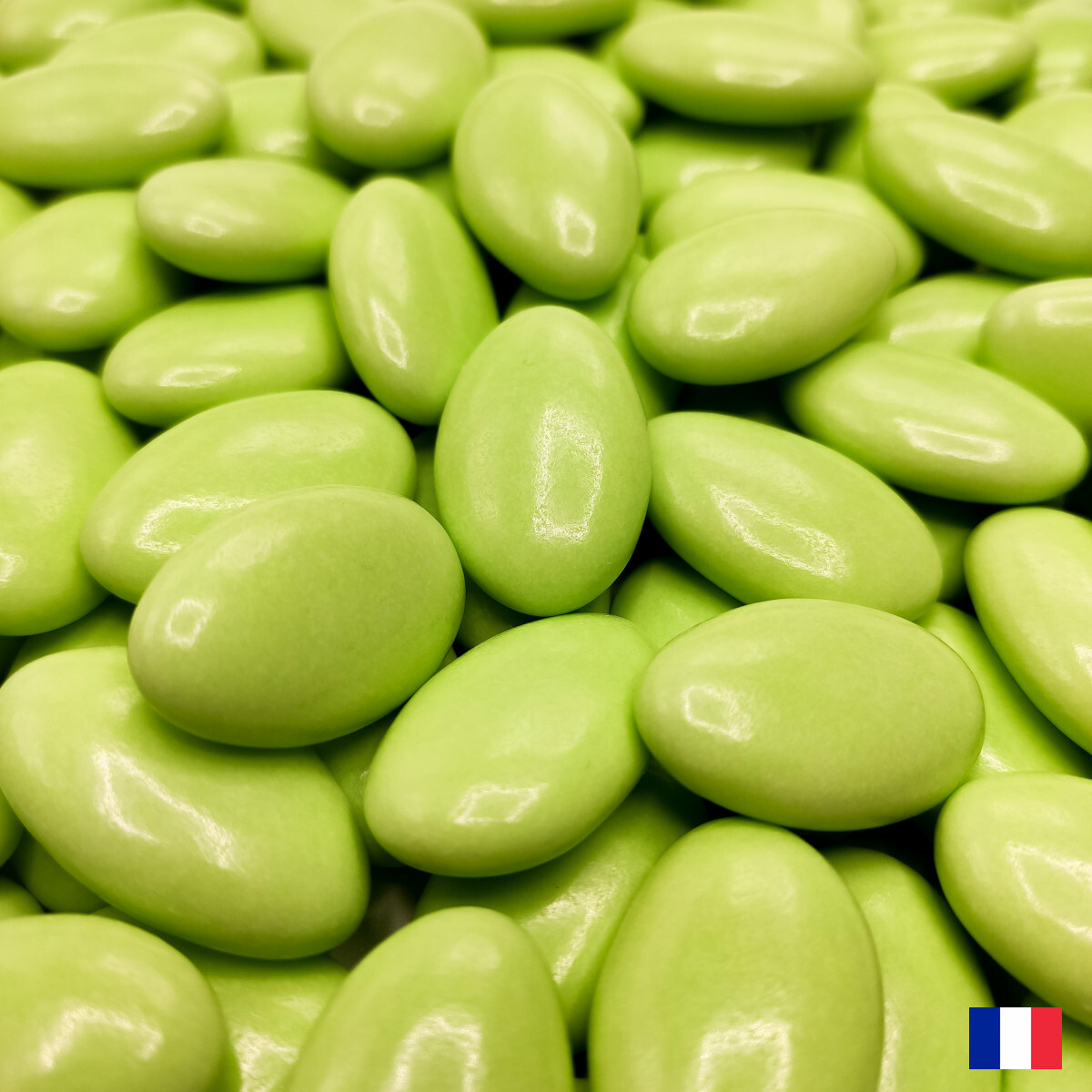 Dragées Chocolat Vert d'eau 1KG