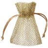 Sachet dragées nid d'abeille x 6 - Or