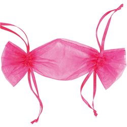 Sachet Dragées Bonbon x 6 - Fuchsia