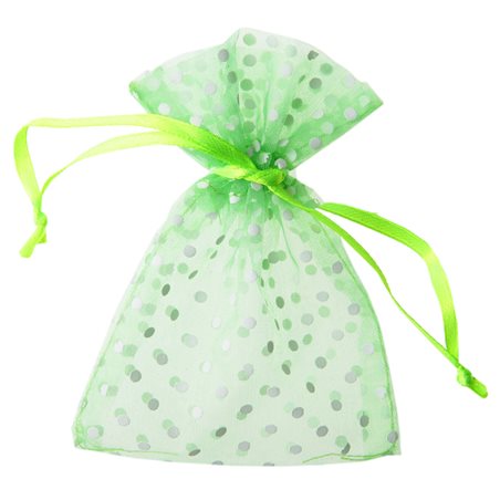 Sachet Dragées Pois x10 - Vert