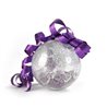 Boule Pailletée Argent x 6