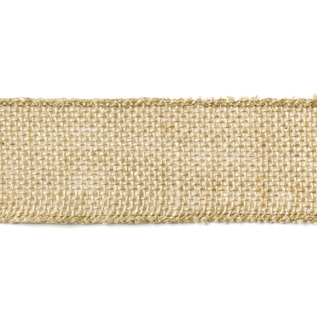 Ruban en toile de jute