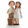 Figurine Mariés Voyage