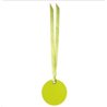 Etiquette Dragees Ronde Ruban x12 - Vert