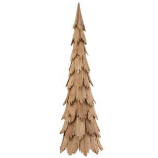 Sapin de Noël en bois naturel 120 cm