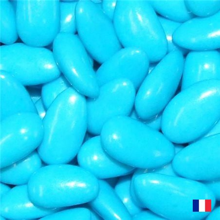 1kg Dragées Amande Turquoise