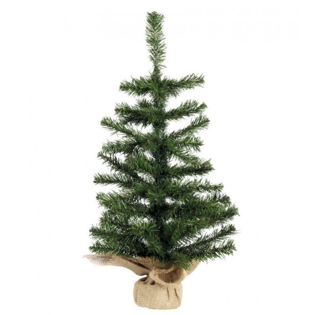 Petit sapin de Noël artificiel sur pied 60 cm