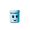 Pot Dragées Verre Smiley - Bleu