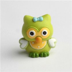 Figurine Hibou Vert