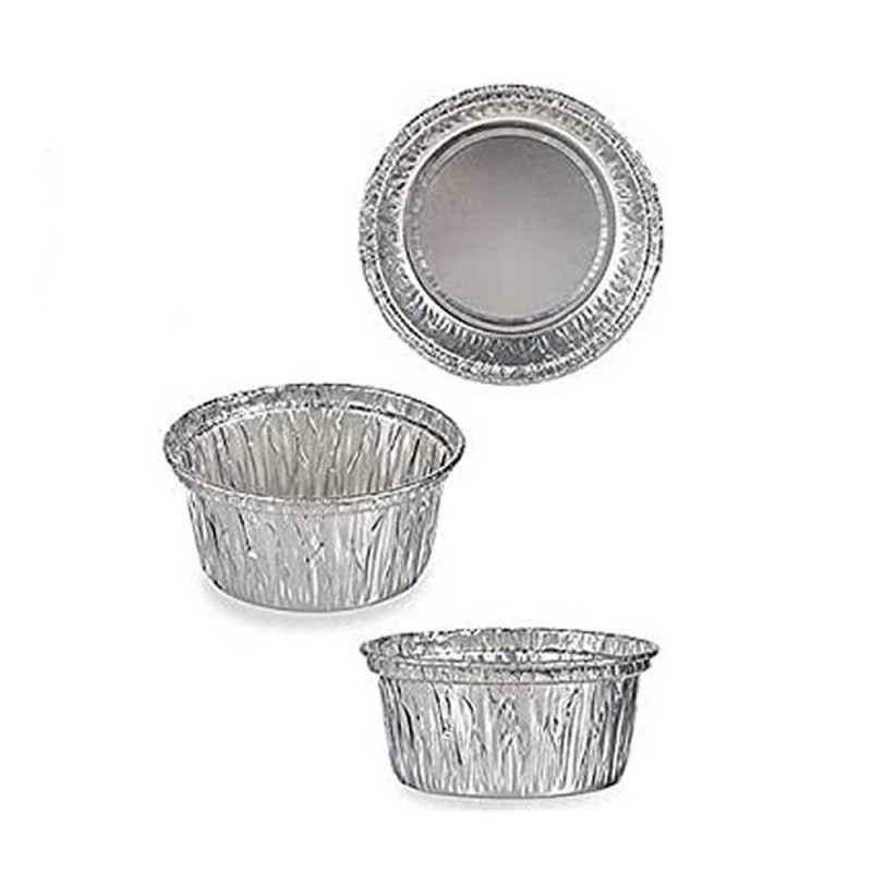 Moule à Flan En Acier Inoxydable Avec Couvercle Et Poignée - Pour Cuiseur Vapeur 6 Litres, Autocuiseur, Four - Surface Miroir, 3 Clips