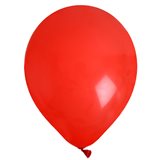 Ballon de Baudruche uni Rouge x 10