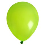 Ballon de Baudruche uni Vert x 8