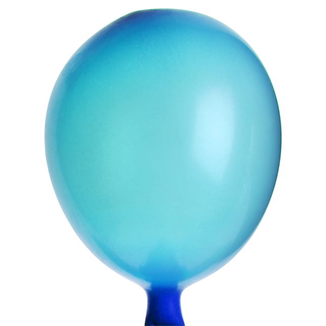 Mini Ballon de Baudruche Turquoise x25