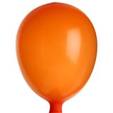 x 8 ballons baudruche orange 23 cm