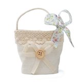Sac A Main Dragées Lin Dentelle x1