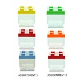 Contenant Dragées Lego Multicolore x3