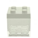 Boite Dragées lego Blanc x1
