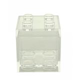 Contenant Dragées Lego Transparent x1