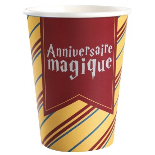 Les 8 assiettes Harry Potter Ø 18 cm