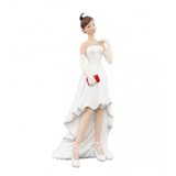 Figurine Mariée Robe Courte