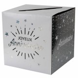 Urne Anniversaire Blanc Argent