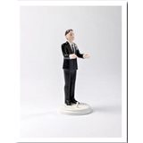 Figurine Marié Seul Brun
