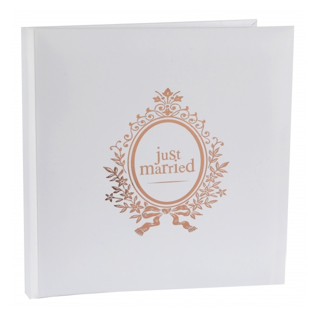 Livre d'Or Just Married rose Gold