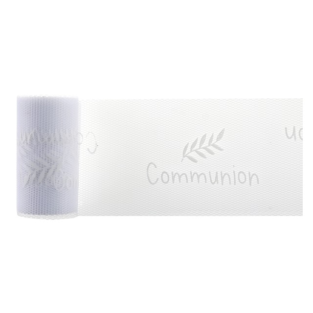 Ruban communion Argent