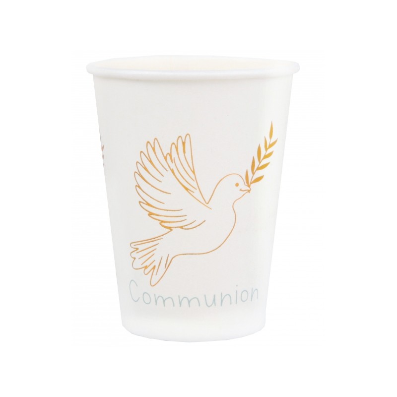 Gobelet carton communion