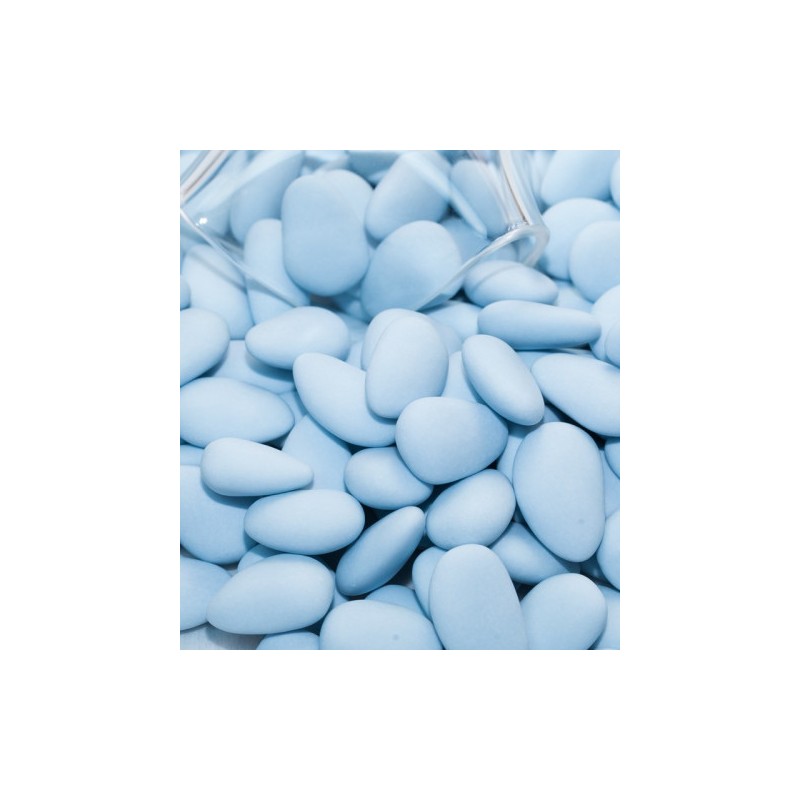 Dragées Amande Bleu Ciel 40% 1Kg