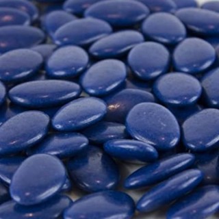 500g Dragées Chocolat Bleu Marine - Dragées Reynaud
