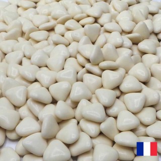 500g Dragées chocolat coeur Ivoire