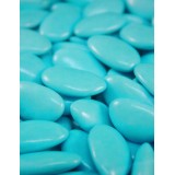 500g Dragées Chocolat Turquoise