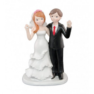 figurine mariage diamant