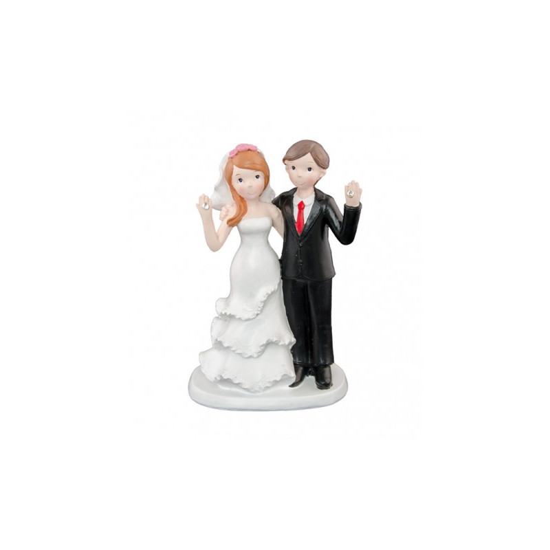 figurine mariage diamant