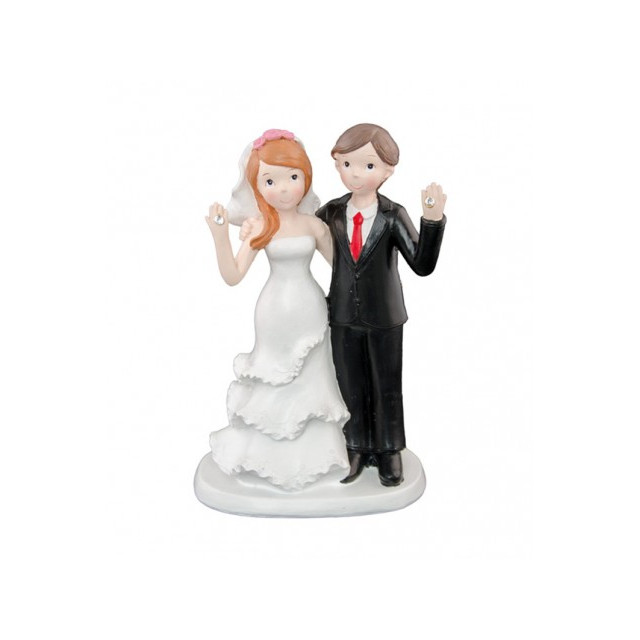 figurine mariage diamant