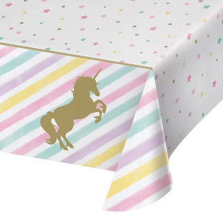 8 Assiettes Licorne Arc en ciel Saas & belle - anniversaire de filles