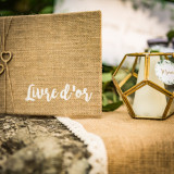 Livre d'Or Jute et Lien Coeur
