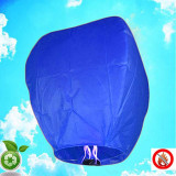 Lanterne Volante Biodégradable - Bleu