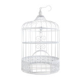 Cage Oiseau deco Blanc