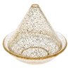 Contenant dragées Tajine transparent or x4