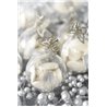 Boule dragées champagne argent