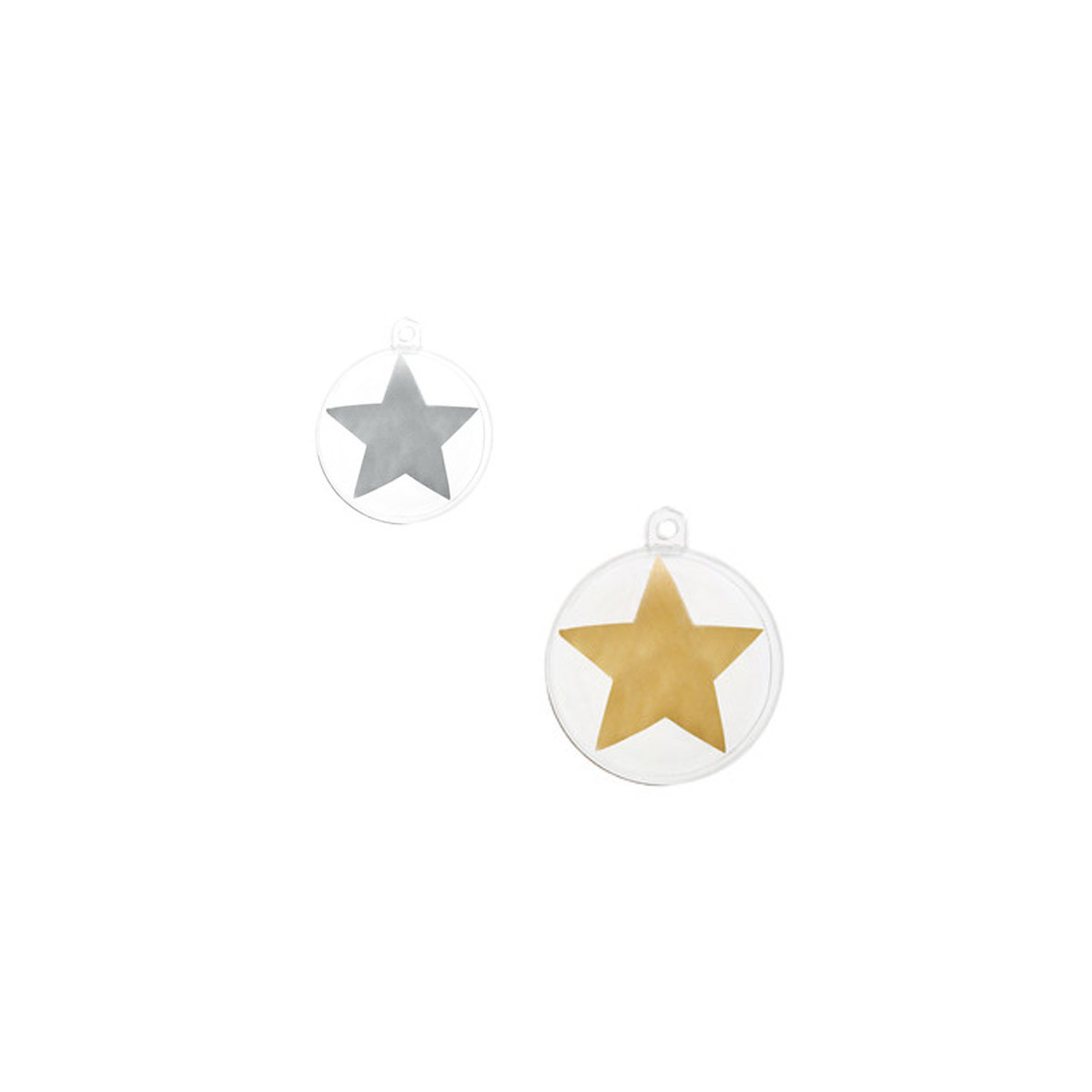 Boule dragées étoile or ou argent