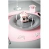 Sets de table rond uni rose x 50