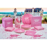 Assiettes Princesse Rose x10