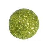 x50 boules pailletées décoration - vert
