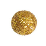 x50 boules pailletées décoration - or