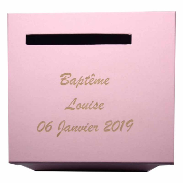 Bougie x3 fontaine rose